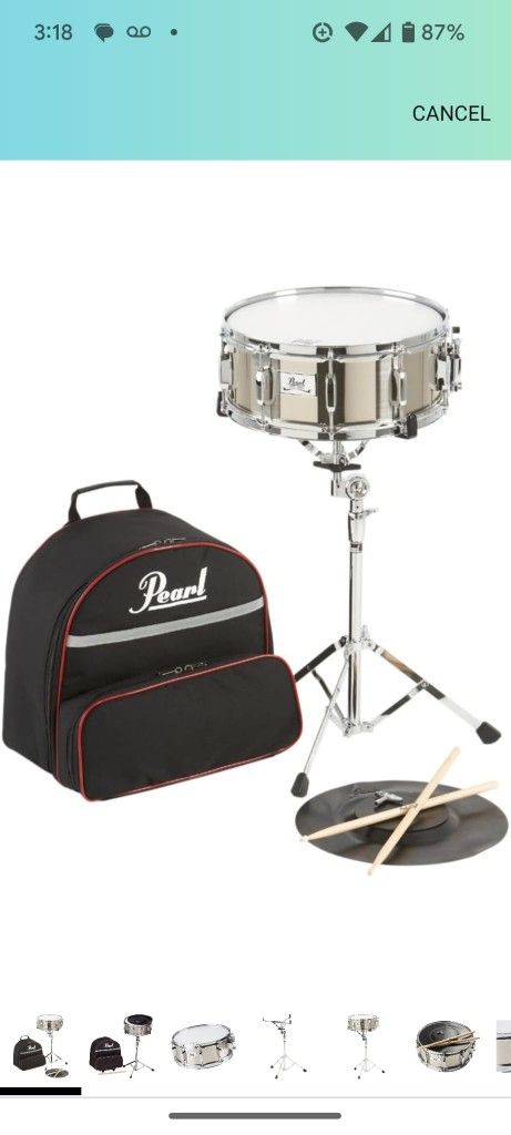 Pear SK-900  Snare Drum Kit with Backpack Case


￼

￼

￼

