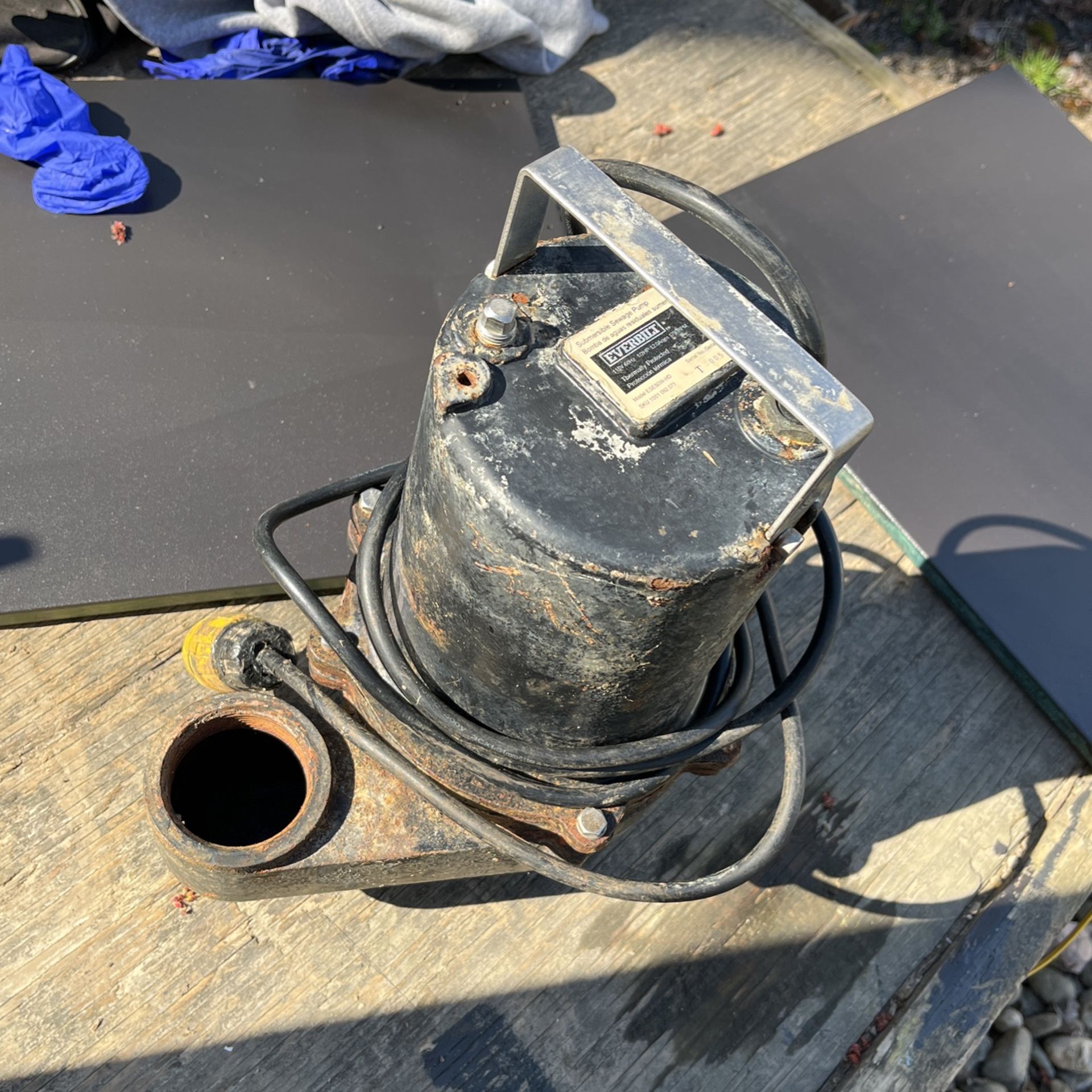 1/2HP Sewage Sump Pump
