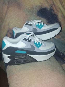 Nike Air Max 90 White Grey Teal Sneakers5