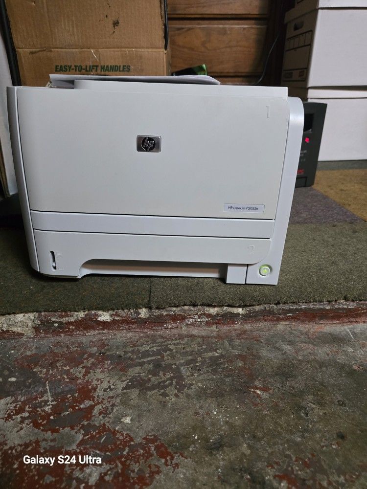 HP Laserjet 2035N network solid blk white Printer