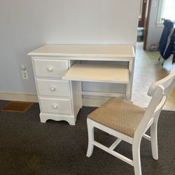 Child’s Desk (with slide-out computer tray) and Chair