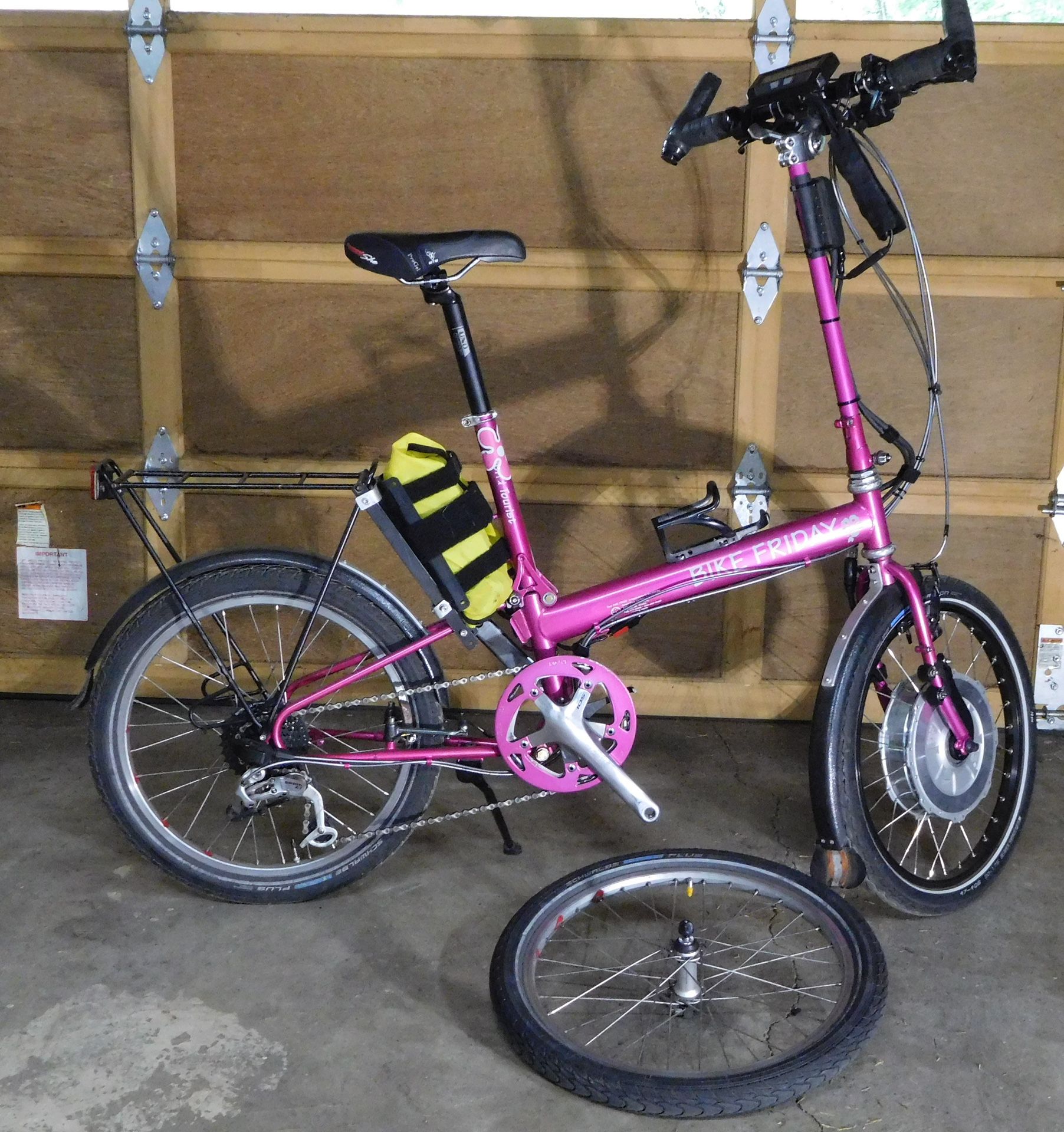 Bike Friday NWT Grin E Bike Conversion/52cm/21” With Extras
