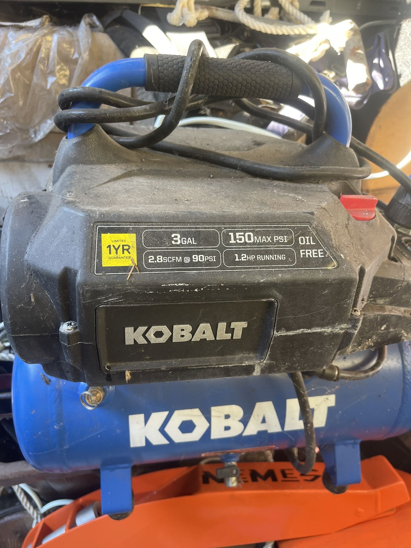 Kobalt 3 Gallon Air Compressor