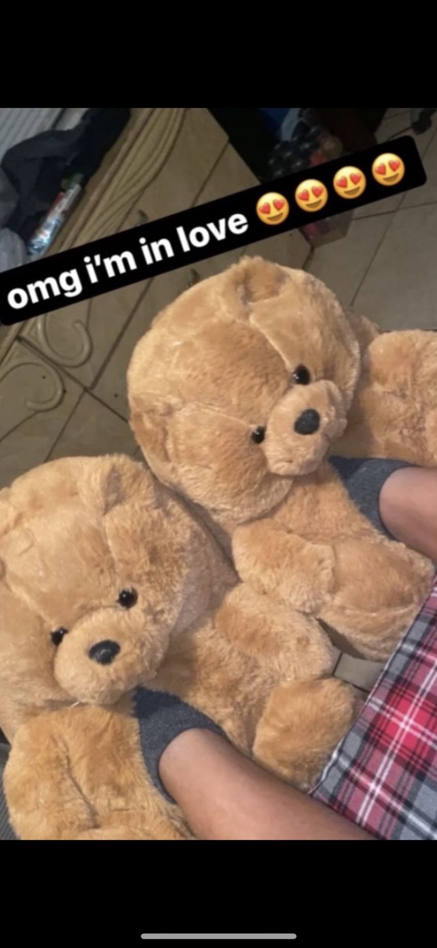 Teddy slippers Unisex - NEW
