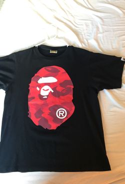 A Bathing Ape Color Camo Big Ape Head Tee