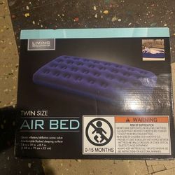 twin size air mattress 