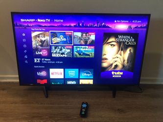 45 inch Sharp Smart Tv