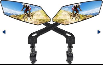 Bike Mirrors Rotatable Rearview Mirror