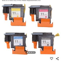 Brand: TREETDOBV

3.0

☆☆ 2

4 Pcs Printhead Printer Head Replacement Kit Magenta Black Cyan Yellow Printhead Replacement for Designjet 100 110 111 50