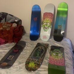 Santa Cruz decks 80 each