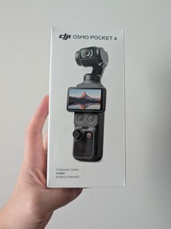 New & Sealed DJI Osmo Pocket 4 standard combo
