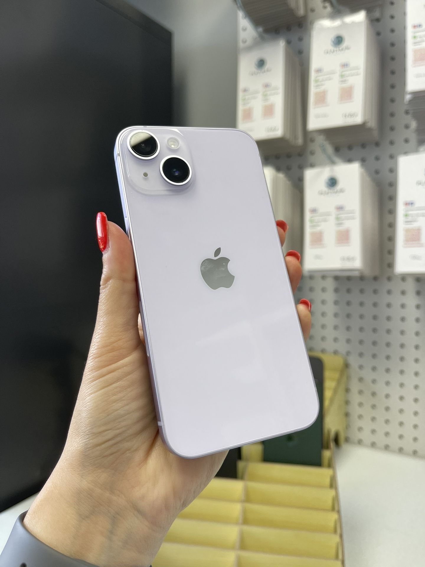 iPhone 14 Unlocked 128Gb Purple Color Battery 100% Iike New 