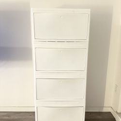 Large Stackable Storage Box w/ Magnetic Door