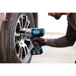 HERCULES 20V Brushless Cordless, 1/2 in. Ultra Torque Impact Wrench Kit with 5 Ah Battery and Charger