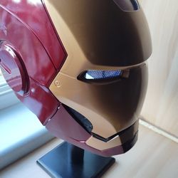 Iron Man Helmet With Light Up Eyes And Sound Effects