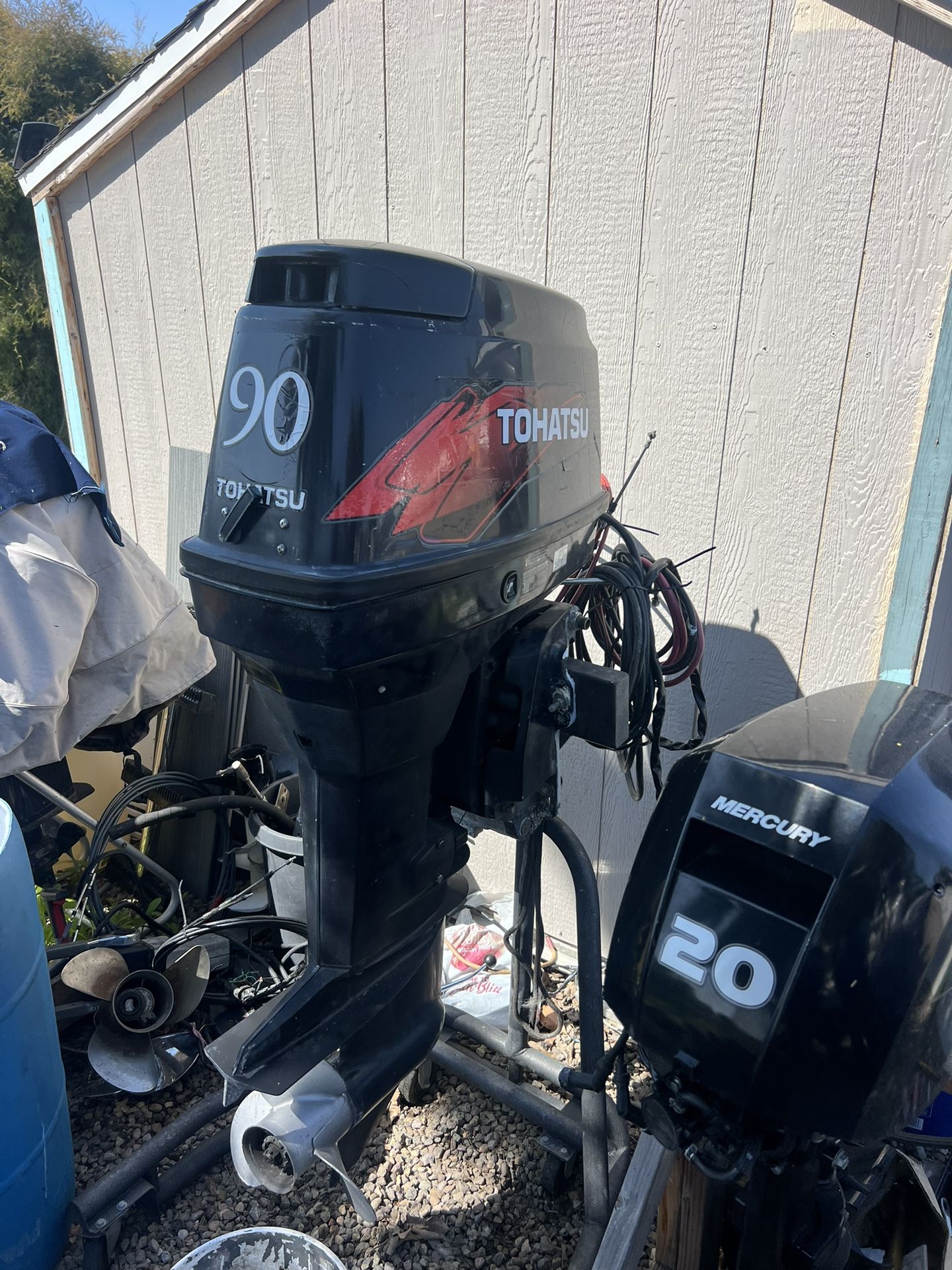 90 Hp DFI Outboard