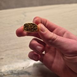 Gold Nugget Ring