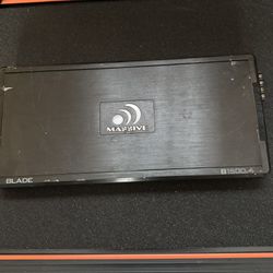 Massive Audio B1500.4 1,500W Max Blade-Series 4-Channel Car Amplifier