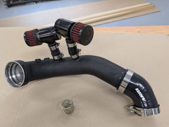Aluminum chargepipe with forge diverter valves for E90 335i n54