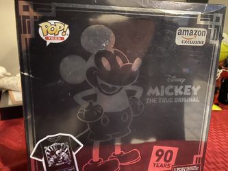 Funko pop Mickey Mouse amazon exclusive box size large