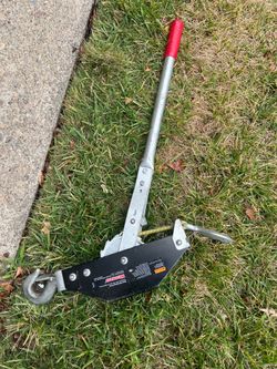 Westward Web Ratchet Puller, 1000Lb  Lifted 2000LB Pull