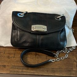 Bmakowsky Black Leather Purse