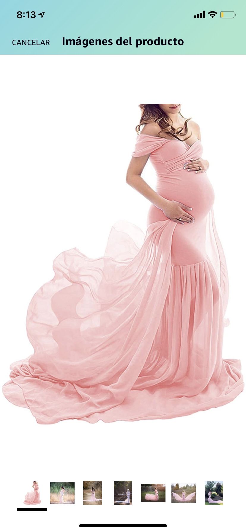 Baby Shower Pregnant Dress For Photo