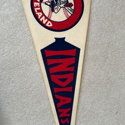 Cleveland Indians Vintage Pennant