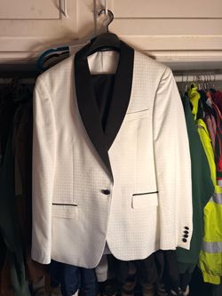 white suit