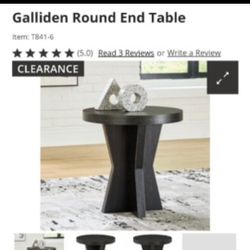 End Table Brand New ASHLEY 