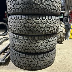 (4) - LT275/70/18 Pathfinder All Terrain Tires
