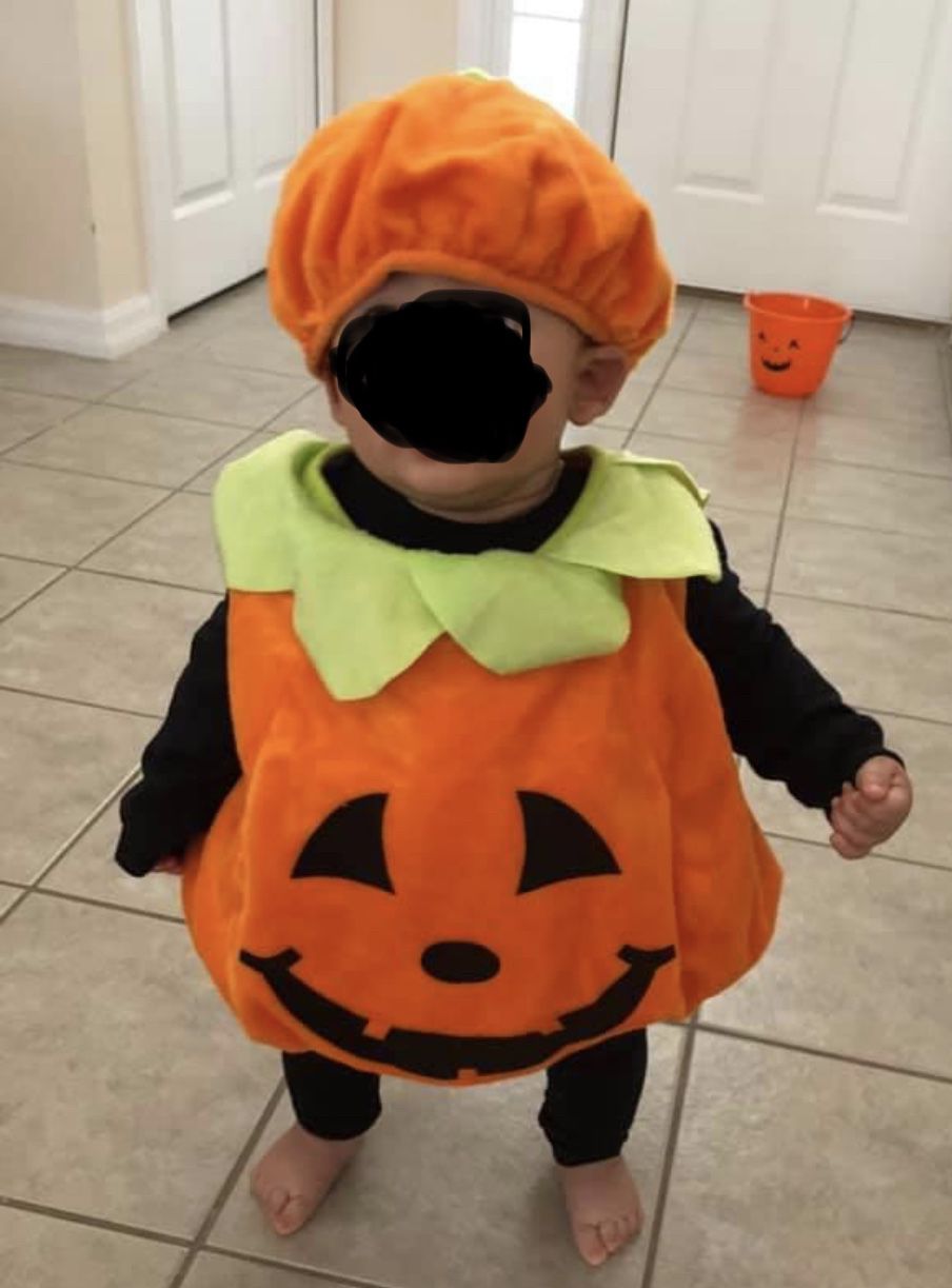 Pumpkin Halloween Costume 