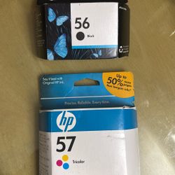 HP 56   Black  57 Color Inker