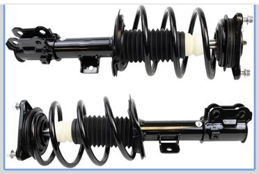 Front Strut & Coil Spring Assembly Set Driver & Passenger Sides Compatible with 14-18 Kia Forte 14-16 Forte Koup Forte5
