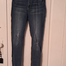 YMI Women's Jeans Size 11/30 Blue Denim