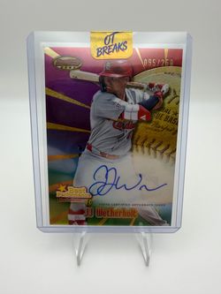 JJ Wetherholt Bowman's Best Auto Card 095/250