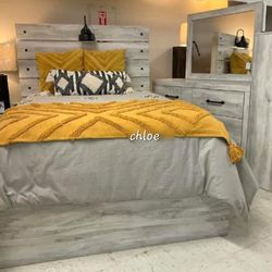 
÷ASK DISCOUNT COUPOn😎 queen King full twin bed dresser mirror nightstand bunk mattress box/3pcs÷cmbec Whitewash Panel Bedroom Set 