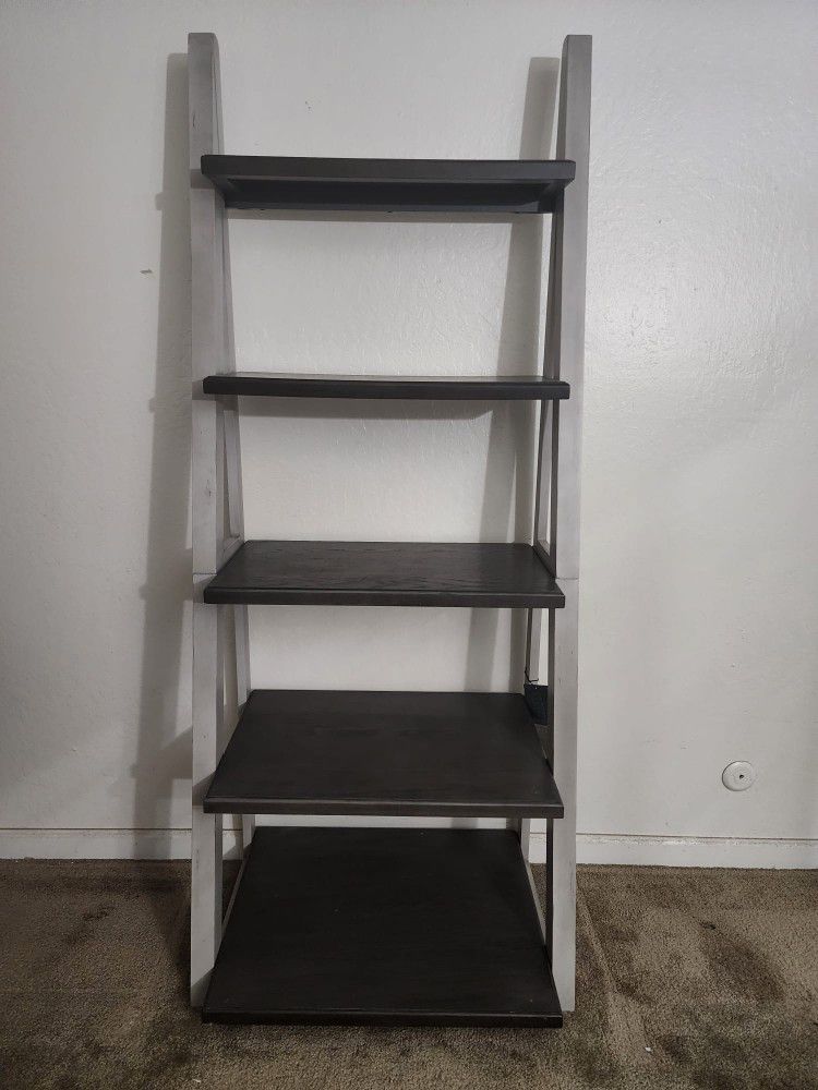 Ladder Style Book Shelf From Costco..hardly Used