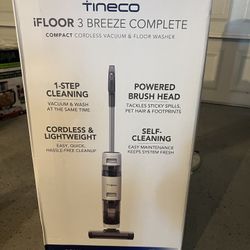 Tineco Cordless Vacuum And Floor Washer