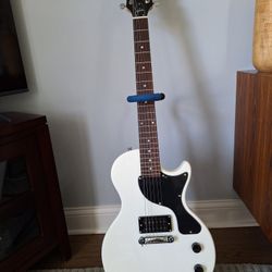 Maestro by Gibson white Les Paul Junior electric guitar w gigbag