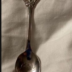 Vintage Las Vegas Souvenir Spoon With Rolling Dice