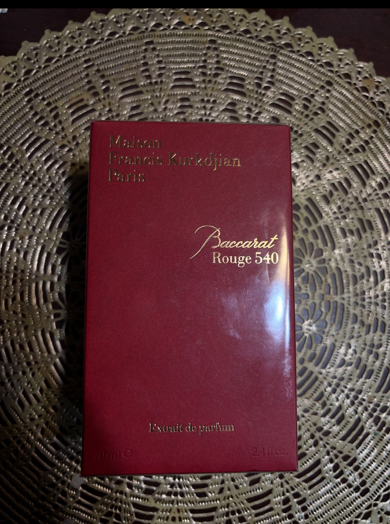baccarat rouge 540
