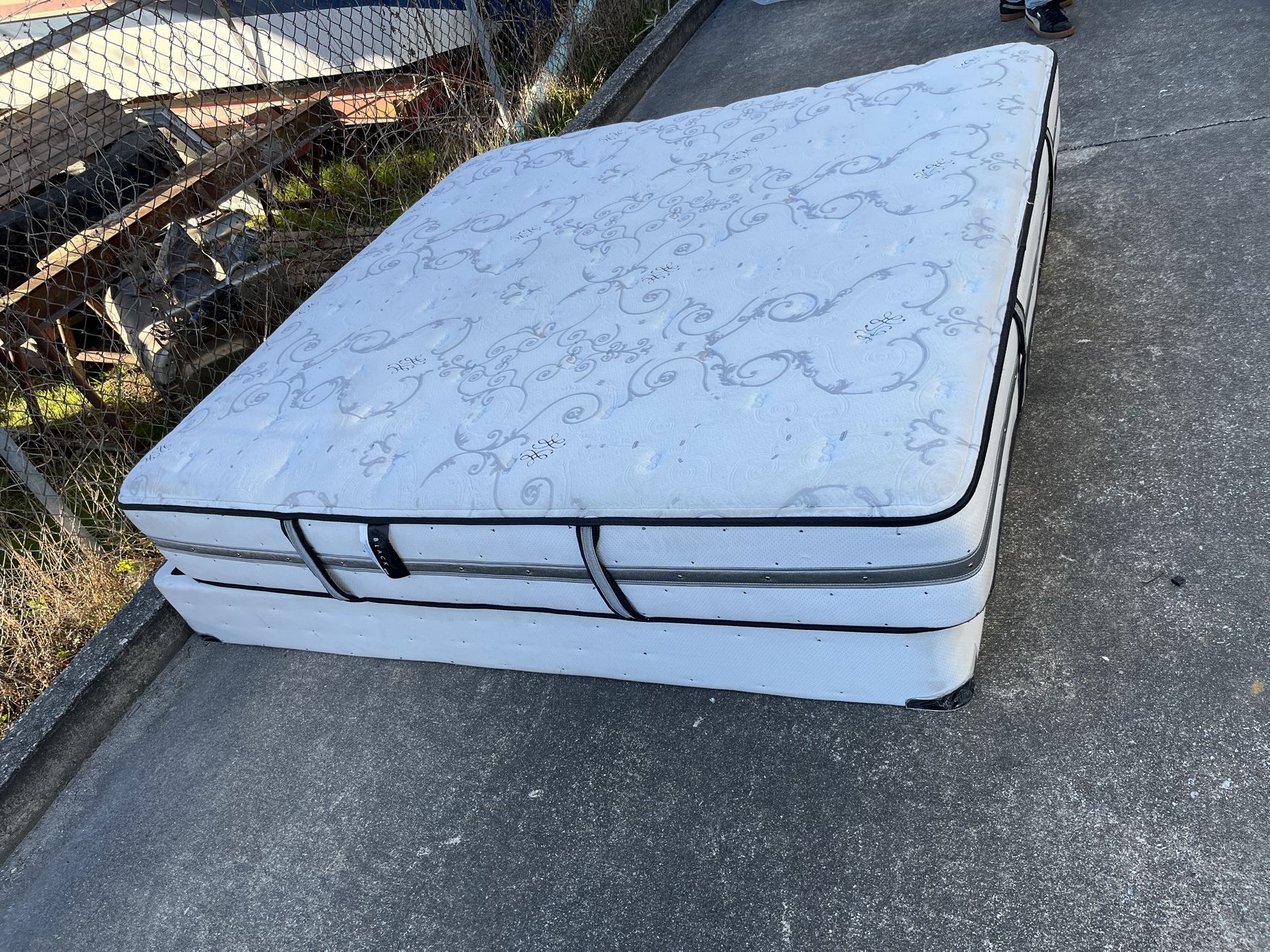Ashley King Size Mattress And Box Spring