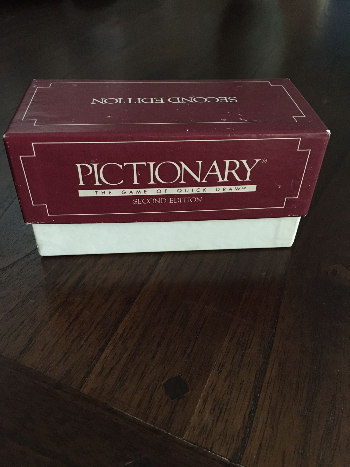 Pictionary second edition game cards Classic Original Board Game 