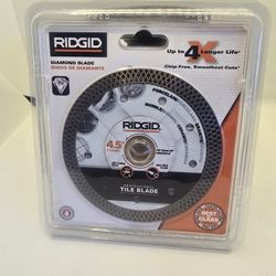 Ridgid 4.5 inch professional tile blade*BRAND NEW*