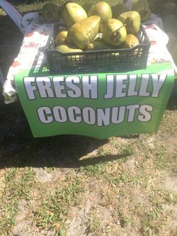 Fresh Jelly coconuts!