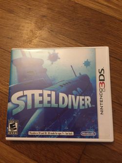 Steel Diver (Nintendo 3DS, 2011) Submarine Combat