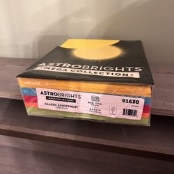 8.5x 11 Astrobrights Cardstock Classic