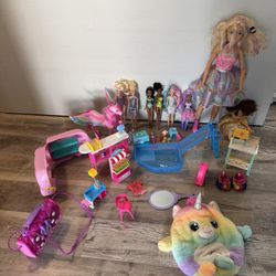 Barbie/Chelsea/princess Dolls & Accessories Lot 