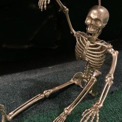 Gold Posable Skeleton 